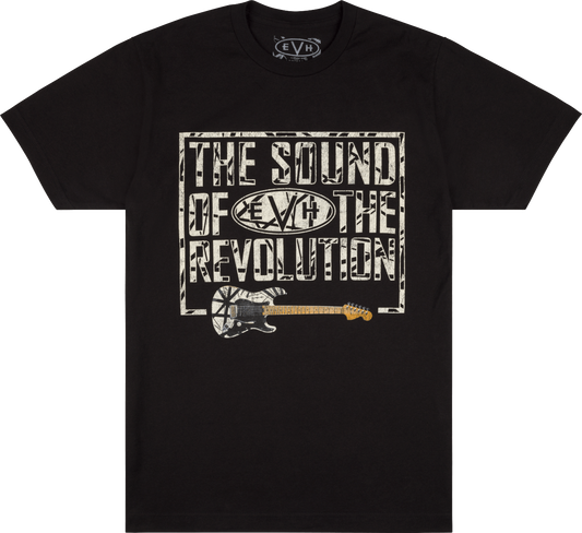 EVH Revolution XXL Size T-Shirt in Black