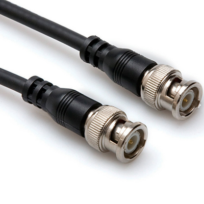 Hosa BNC58125 50 Ohm BNC TO Same Coax Cable 25 ft / 7.6M