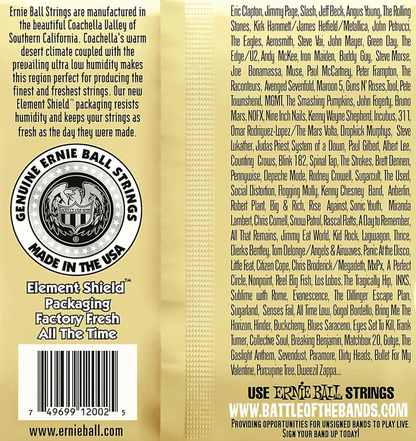 Ernie Ball MEDIUM EARTHWOOD 80/20 BRONZE ACOUSTIC GUITAR STRINGS 13-56 GAUGE