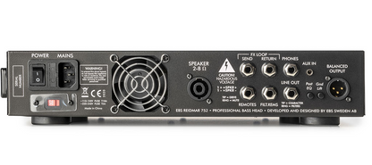 EBS Reidmar 752 Lightweight 750W 2 Ohm Bass Amp Head
