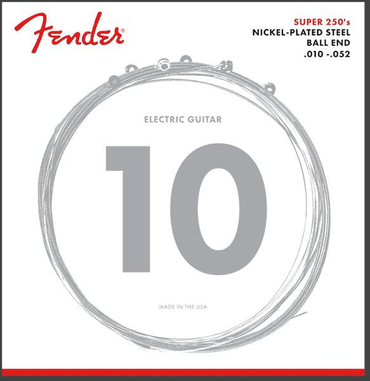 Fender Super 250's 10 gauge Nickel Plated Steel Strings