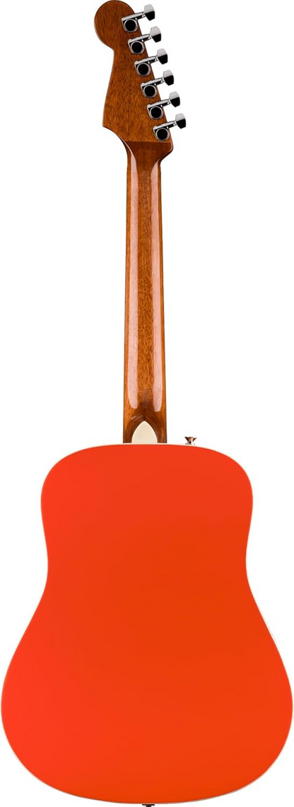 Fender California Standard Redondo™ Mini Acoustic Guitar in Fiesta Red