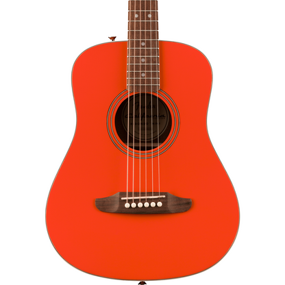 Fender California Standard Redondo™ Mini Acoustic Guitar in Fiesta Red