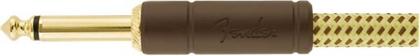 Fender Deluxe Series Instrument Cable 10ft in Tweed