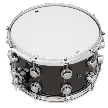 DW Collectors Series 8" x 14" Black Nickel Over Brass Snare Drum