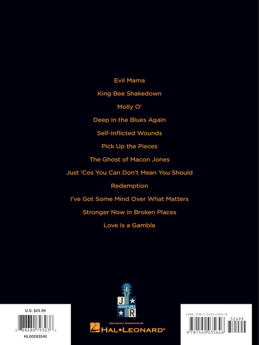 Joe Bonamassa Redemption Guitar Tab RV