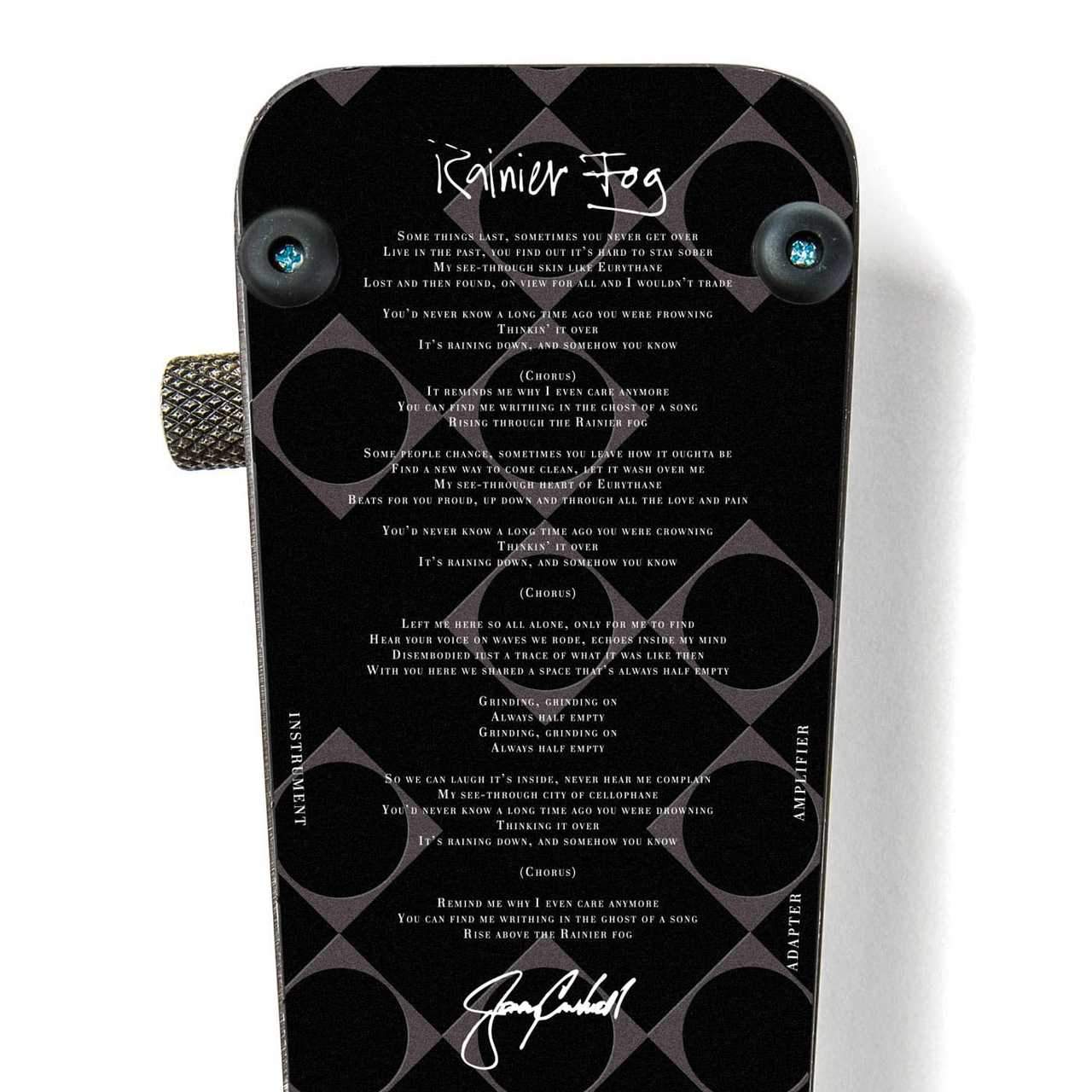 Jim Dunlop Jerry Cantrell Rainier Fog Cry Baby Wah Pedal
