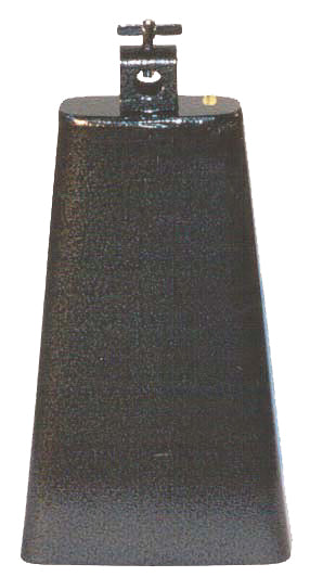 Powerbeat DB778 Steel Cowbell 8 1/2" in Black