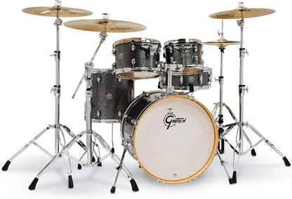 Gretsch Drums Catalina Maple 5 piece Shell Pack in Black Stardust