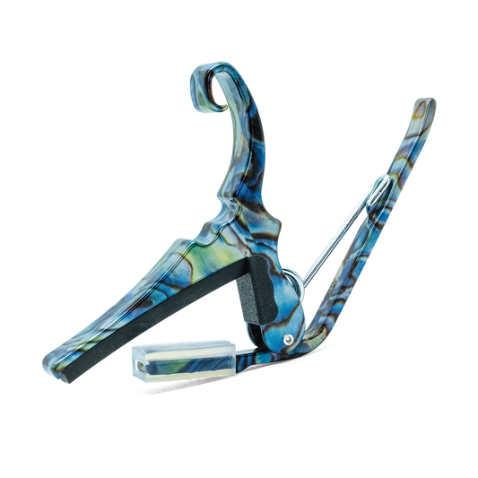 Kyser Quick Change Acoustic Guitar Capo in Abalone