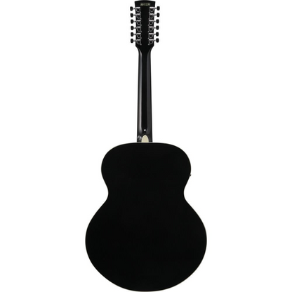 Ibanez AJ7012M1E 12-string Acoustic Electric Guitar in Black High Gloss