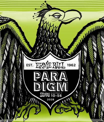 Ernie Ball Regular Slinky Paradigm 7 String Electric Guitar Strings 10-56 Gauge