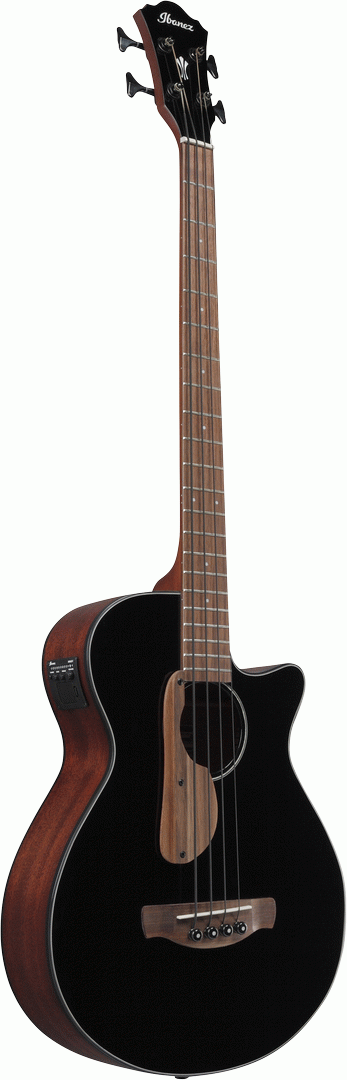 Ibanez AEGB24E Acoustic Bass in Black High Gloss