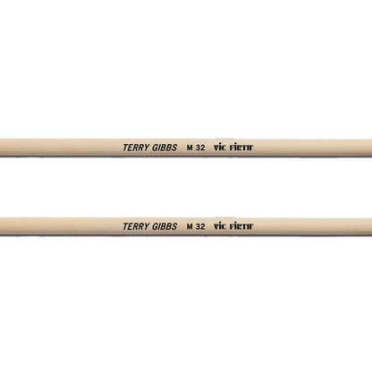 Vic Firth M32 Terry Gibbs Signature Medium hard Keyboard Mallet in Green Cord