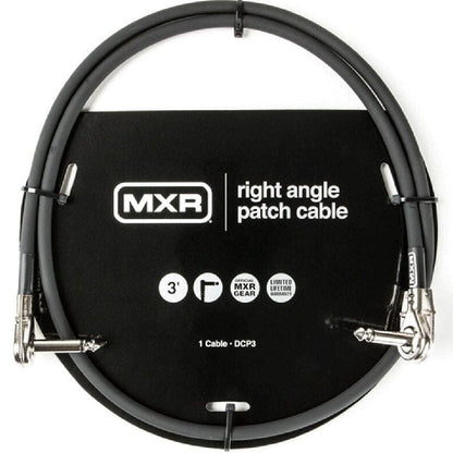 Jim Dunlop MXR  Guitar Effects Pedal Patch Cable 3 foot in Black