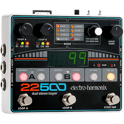 Electro Harmonix 22500 Dual Stereo Looper Pedal