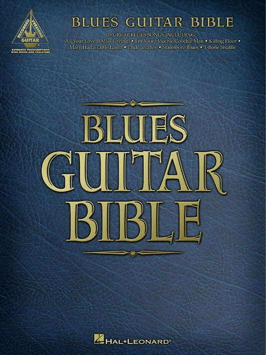 Blues Guitar Bible Recorded Version Guitar Tab