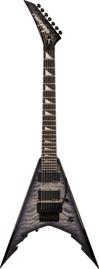 Jackson Pro Series Signature Corey Beaulieu King V KV7Q Electric Guitar in Transparent Black