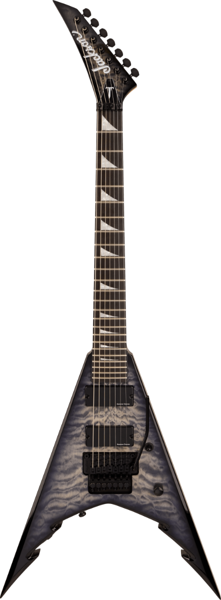 Jackson Pro Series Signature Corey Beaulieu King V KV7Q Electric Guitar in Transparent Black