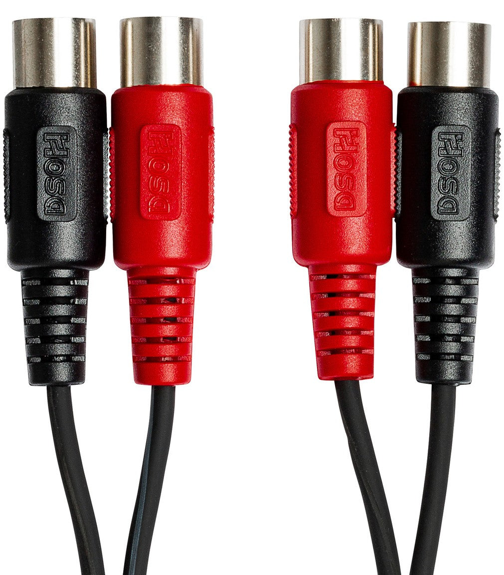 HOSA MID202 Dual MIDI Cable 2M