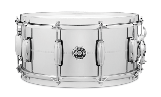 Gretsch Brooklyn Series 6.5" x 14" Chrome Over Brass Snare Drum