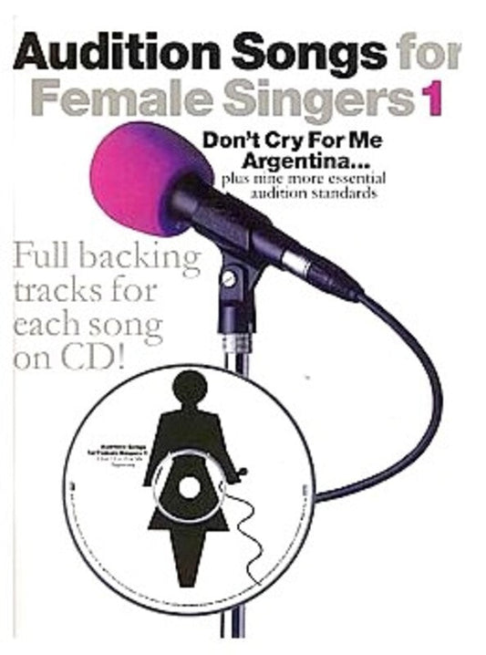 Audition Songs For Female Singers 1 Bk/Cd