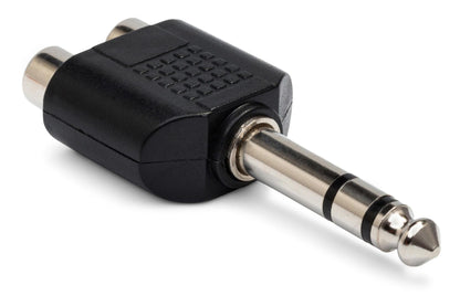 HOSA GPR484 Adapter Dual RCA To 1/4" TRS