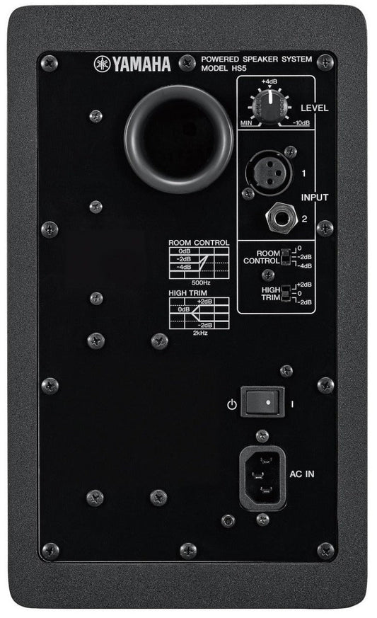 Yamaha HS5 Powered Studio Monitor Single in Black