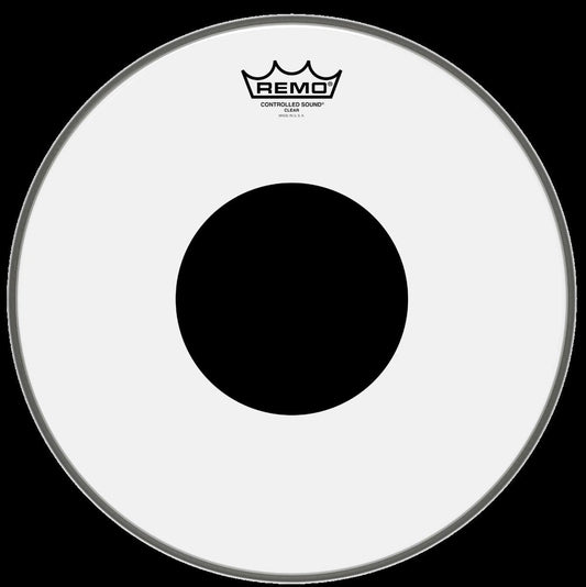 Remo Controlled Sound Clear 14" Black Dot Drum Head