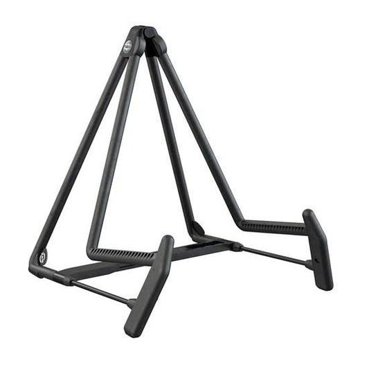 K&M 17580 Heli 2 Acoustic Guitar Stand in Black