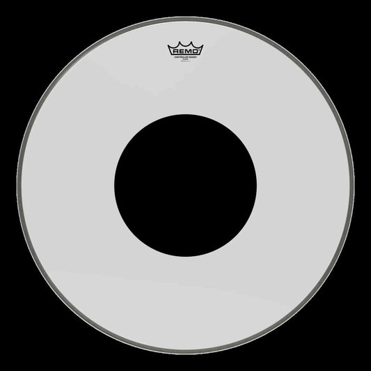Remo Controlled Sound Clear Black Dot 24" Drumhead