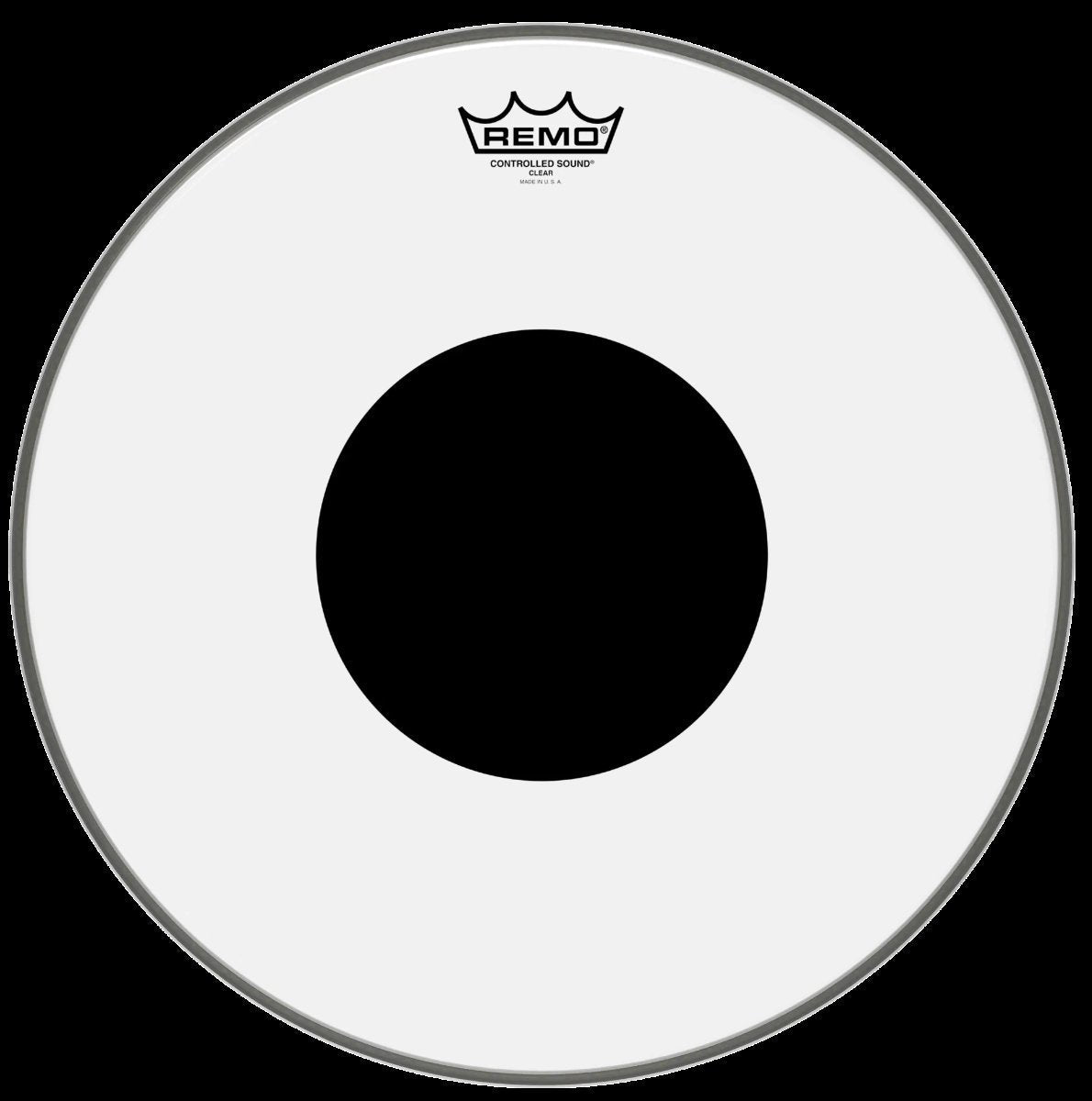 Remo Controlled Sound Clear 16" Black Dot Drum Head