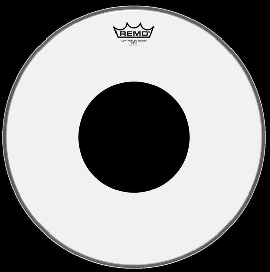 Remo Controlled Sound Clear 16" Black Dot Drum Head