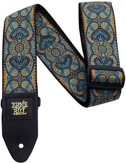 Ernie Ball Jacquard Guitar Strap Or Bass Strap in Imperial Paisley