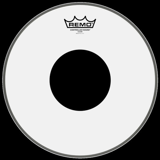Remo Controlled Sound Clear 12" Black Dot Drum Head