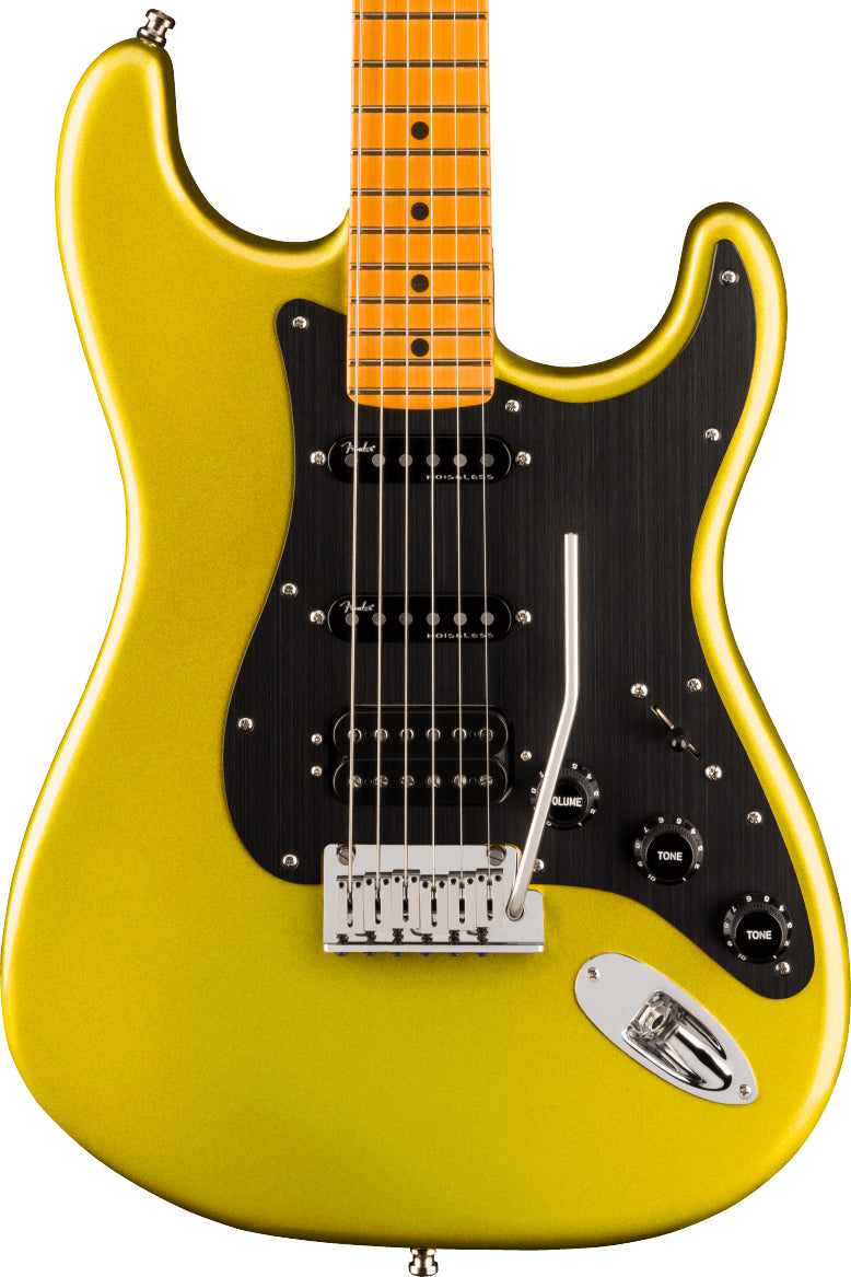 Fender American Ultra II Stratocaster HSS, Maple Fingerboard in Solar Flare | EX-DEMO