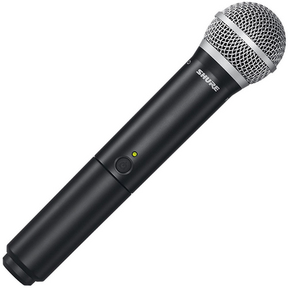 Shure Wireless Mic Handheld Transmitter PG58 Mic; Auto Setup 662-686MHz