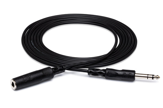 HOSA HPE310 10FT Headphone Extension Cable 1/4" TRS To 1/4" TRS