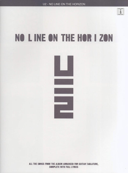 U2 No Line On The Horizon Guitar Tab