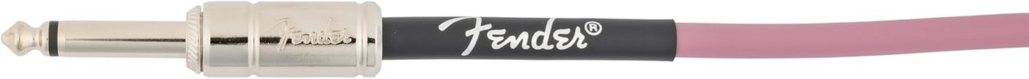Fender Contour 10' Instrument Cable in Burgundy Mist