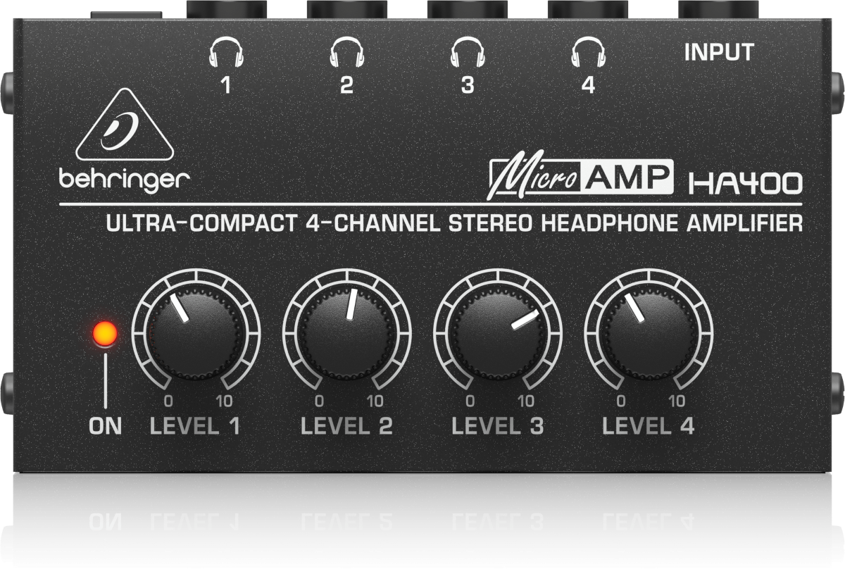 Behringer Microamp HA400 4 Channel Headphone Amp