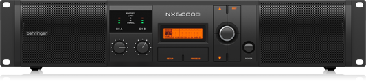 Behringer NX6000D 6000W Power Amplifier