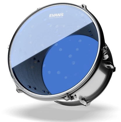 Evans Hydraulic 10" Blue Tom Drum Head