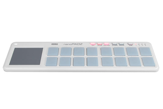 KORG nanoPAD2 Drumpad Controller in White