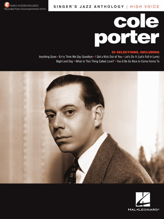Cole Porter Singer's Jazz Anthology High Voice BK/OLA