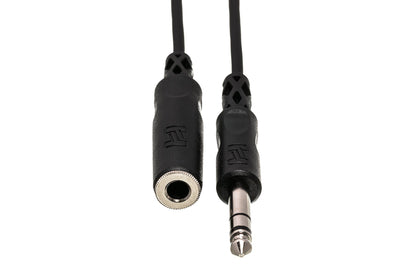 HOSA HPE310 10FT Headphone Extension Cable 1/4" TRS To 1/4" TRS