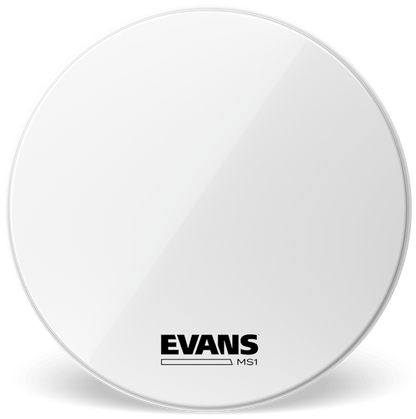 Evans MS1 White Marching 32" Bass Drum Head