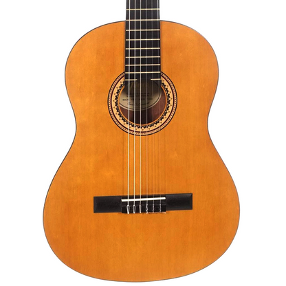 Valencia VC204 4/4 Size Classical Guitar in Natural