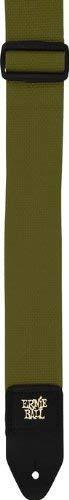 Ernie Ball Polypro Guitar Strap Or Bass Strap in Olive