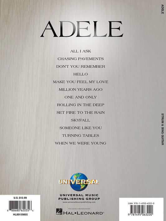 Adele Strum & Sing Guitar